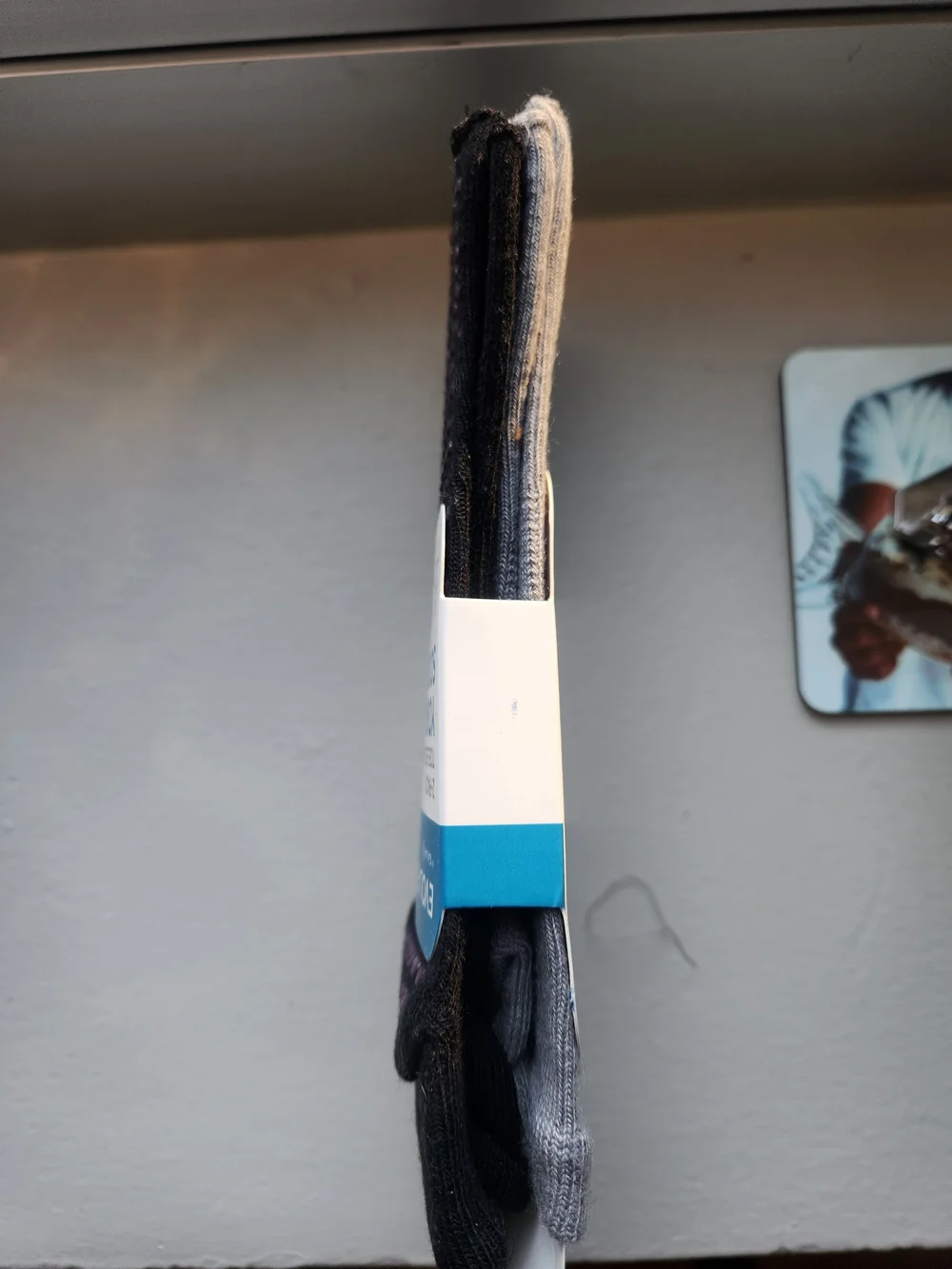 EVOLVE Grey and Black Grip Socks